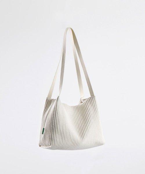 그린스터프(GREEN STUFF)  박시한 쇼퍼백 53 골지 코듀로이 - ivory 쇼트 M - 사이즈 & 후기 | 무신사