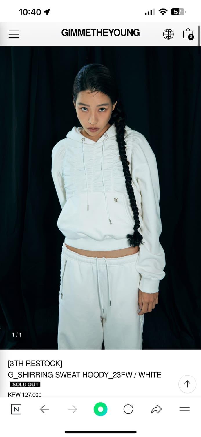 GIMME THE YOUNG G SHRRING SWEAT HOODY_23 | 후루츠패밀리