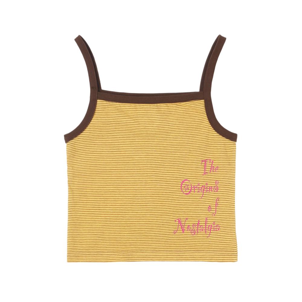 The Origins Striped Sleeveless - Yellow