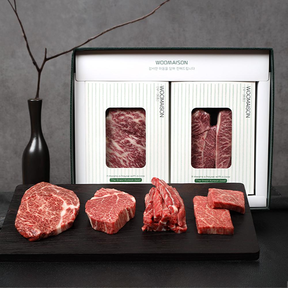 1++한우선물세트 마장동 투뿔 소고기 명절 새해 설 추석 선물 [원산지:국내산 1++한우]