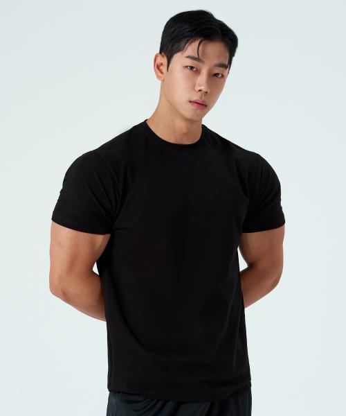 무지 머슬핏 반팔 5컬러