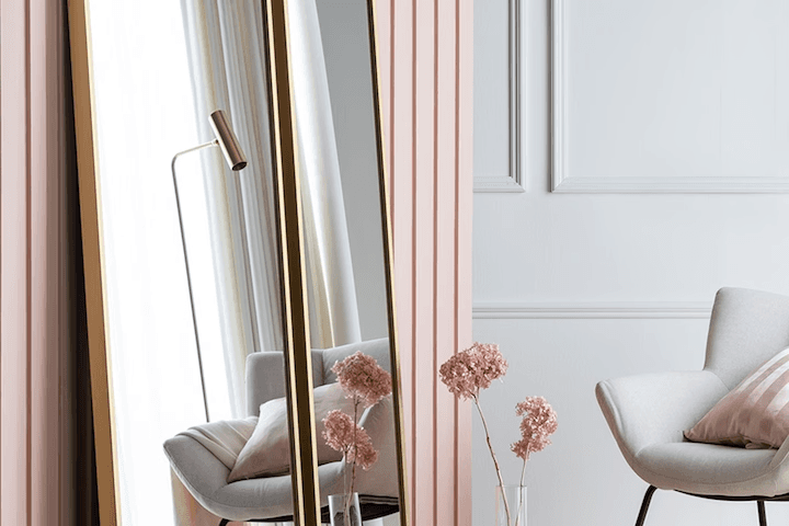 대형 와이드 전신거울 벽걸이 스탠드 4colors