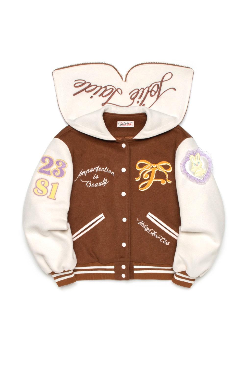 Enya Varcity Jacket (Brown)