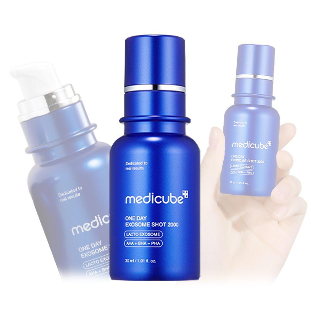 메디큐브 제로 원데이 엑소좀 샷 모공 앰플 2000
