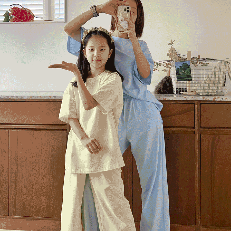 에어드라이셋업(냉감원단)패밀리룩