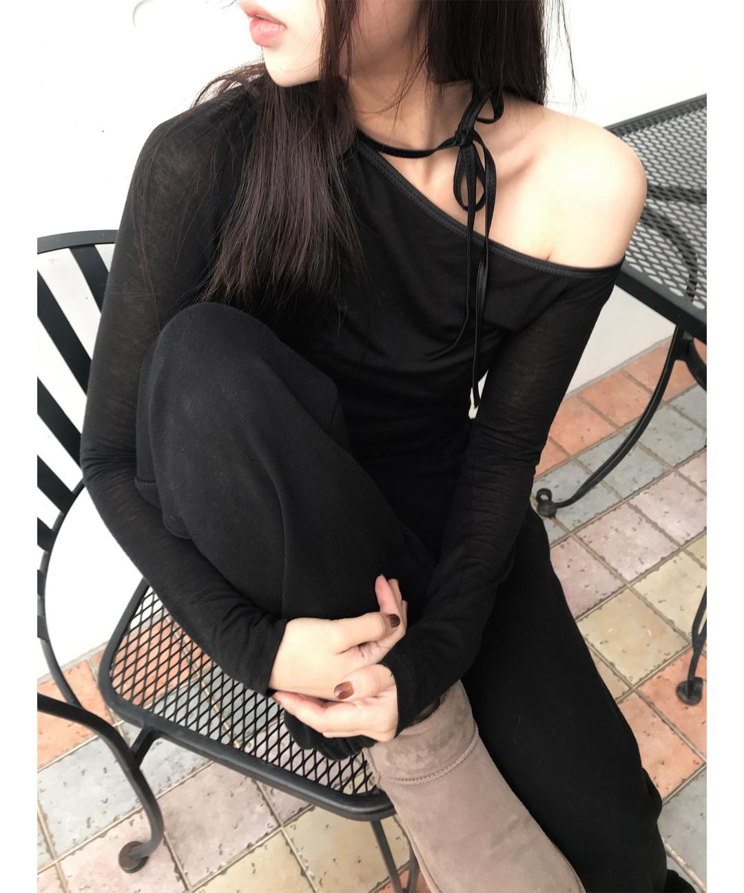 Romantic ribbon t-3color