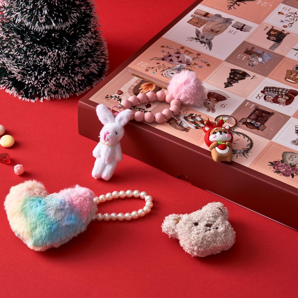 키링 어드벤트 캘린더 2024 크리스마스 선물 디데이 달력 2025