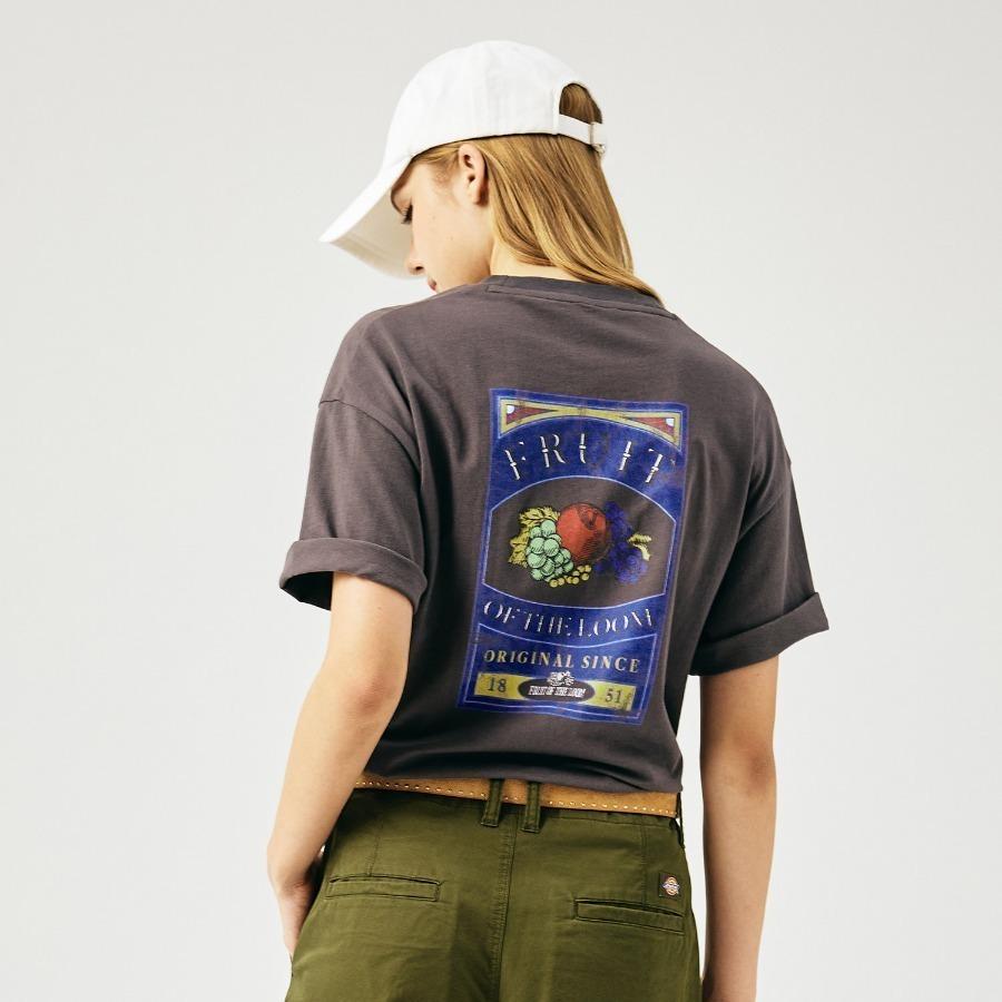 [GOLDEN BLEND] 빈티지 오리진 티셔츠(차콜)