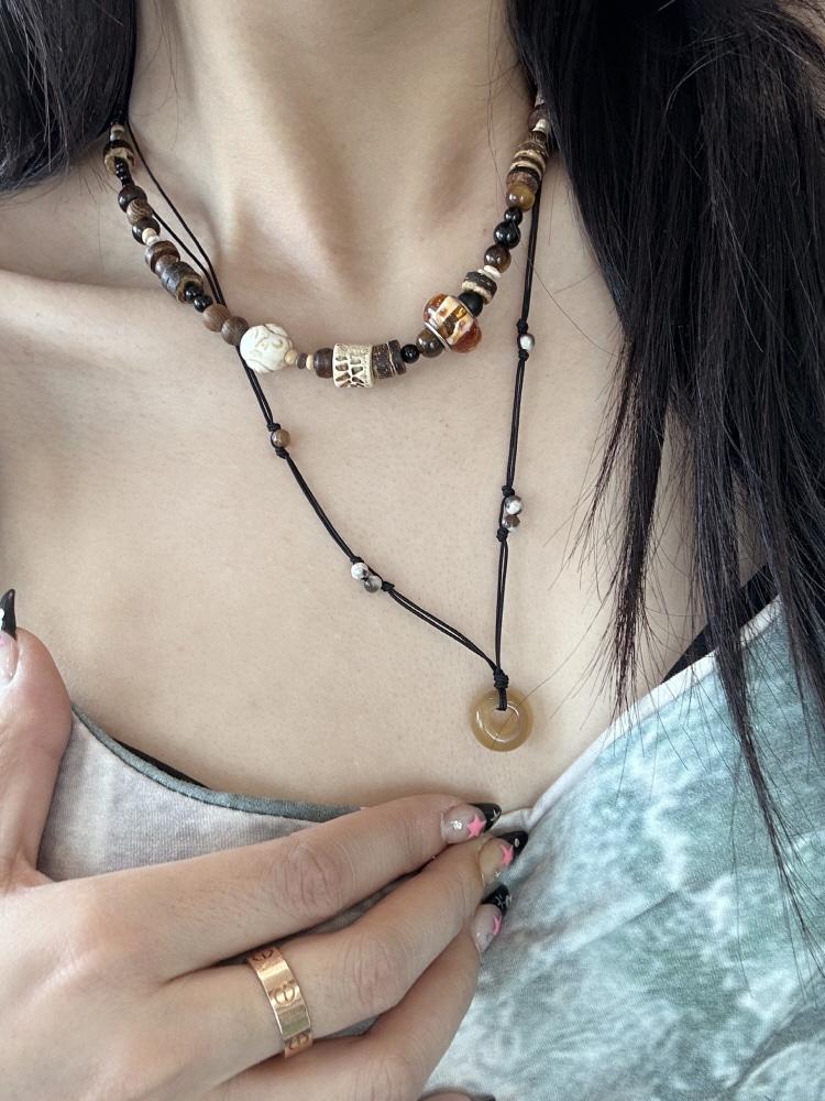 즈키 더 링 빈티지 라인 목걸이