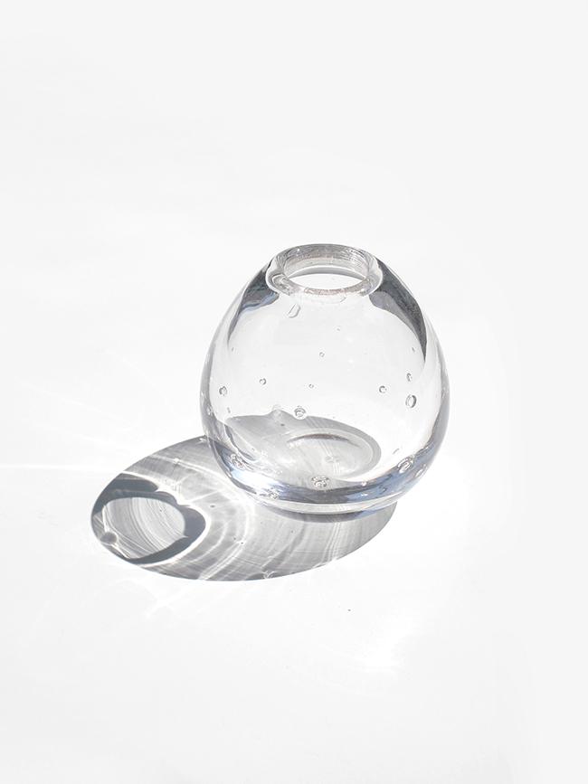 mini bubble vase-round