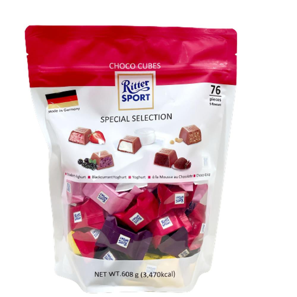 리터스포트 초콜릿 큐브 76개 608G 수능 발렌타인데이 선물 코스트코