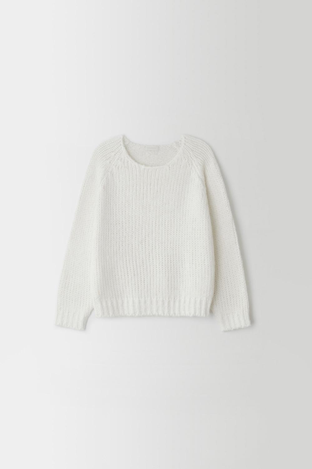 Airy Alpaca Hacci Knit