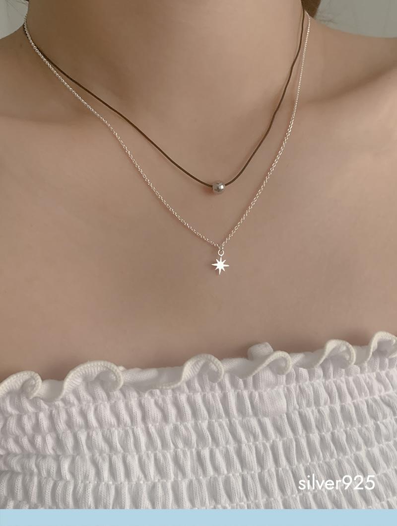 starlight necklace (silver925)