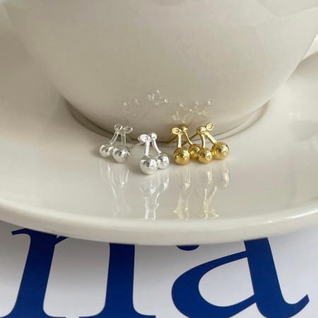 이런 상품 어때요? [실버925] 볼륨 체리 귀걸이