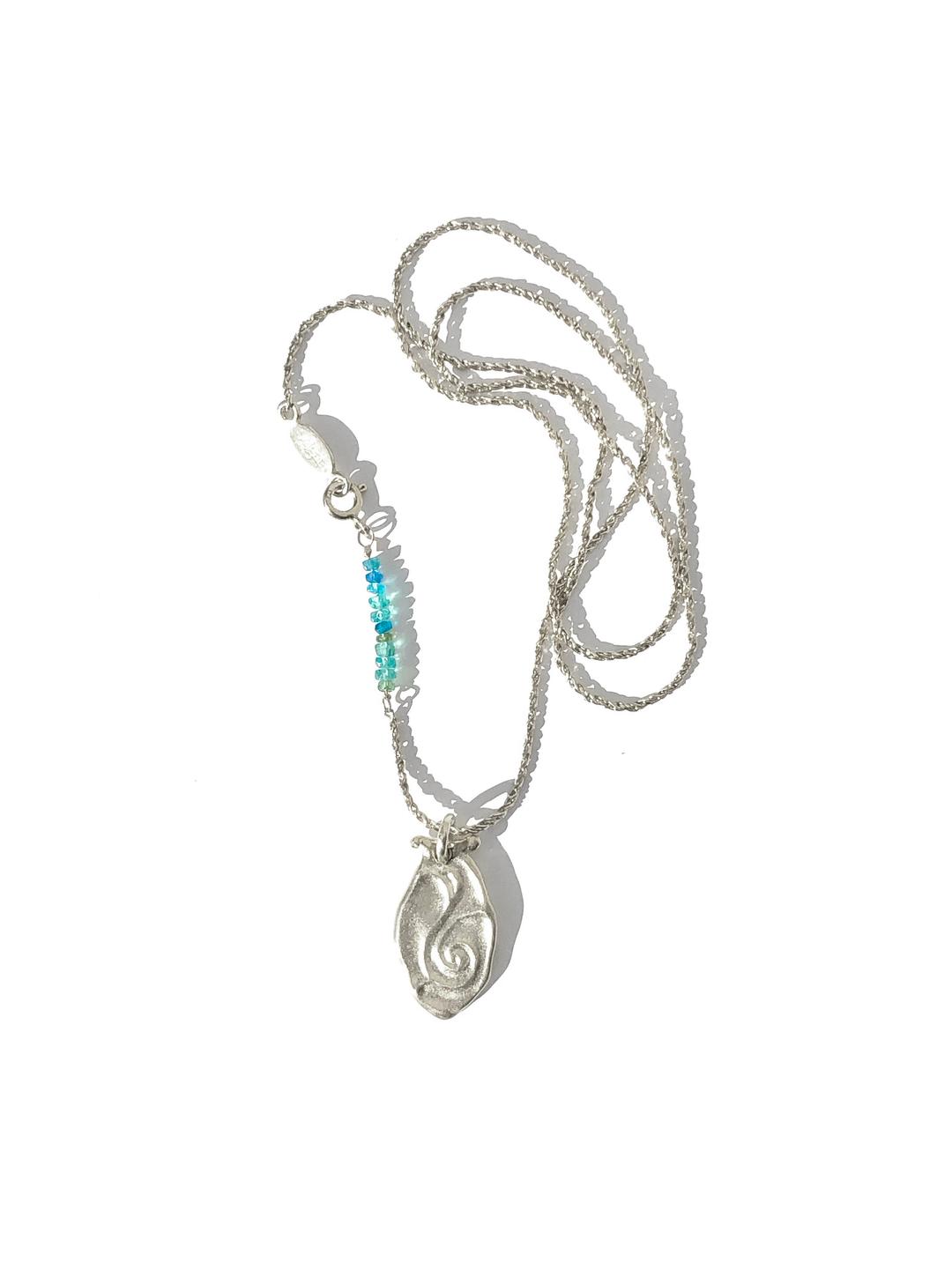 Techo necklace silver