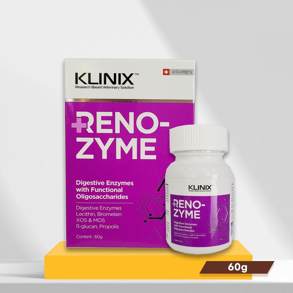 (오늘출발) 클리닉스 레노자임 RENOZYME 강아지 고양이 KLINIX 60g