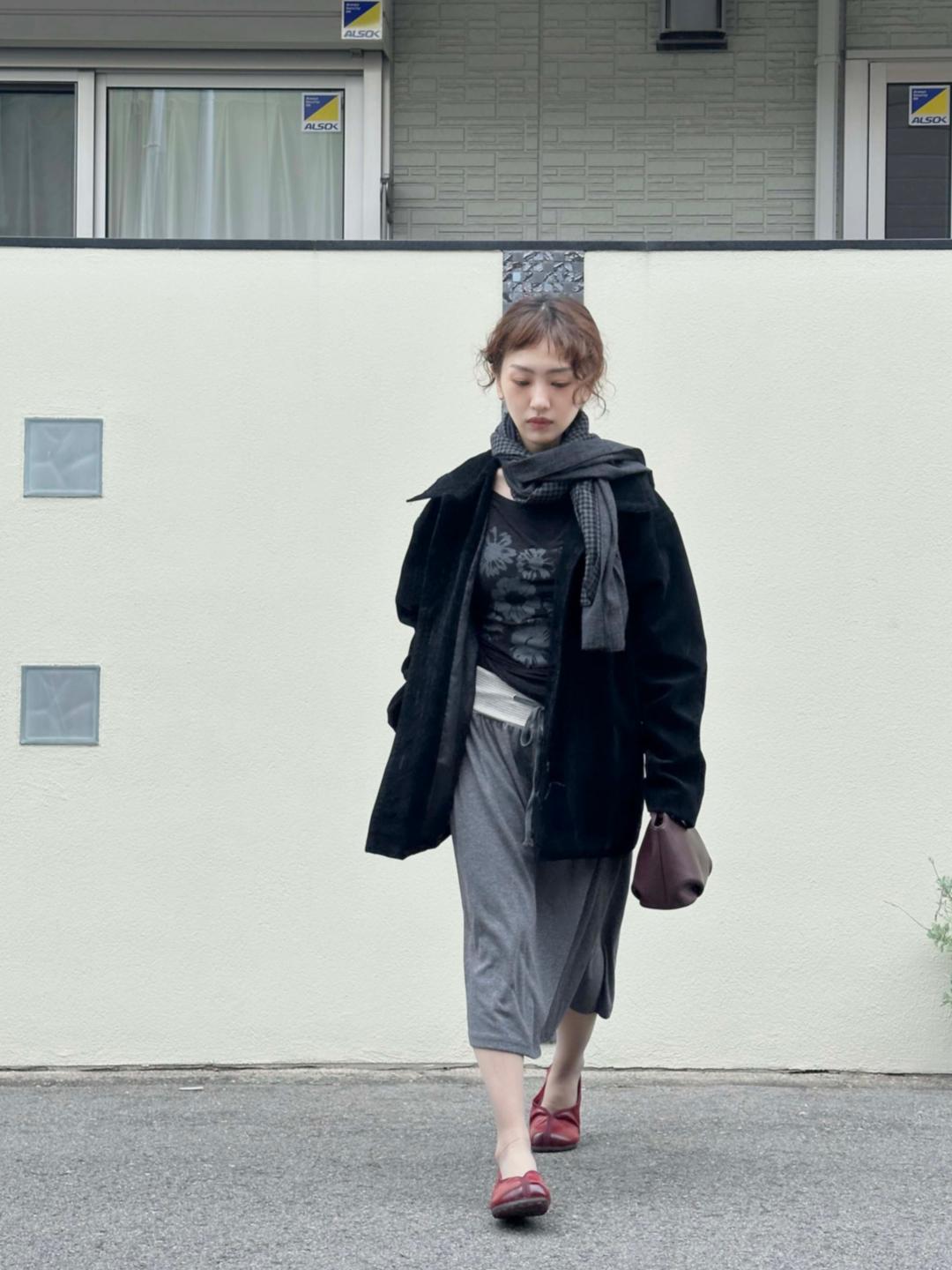 유리틀라스칼 비앙 체크 머플러