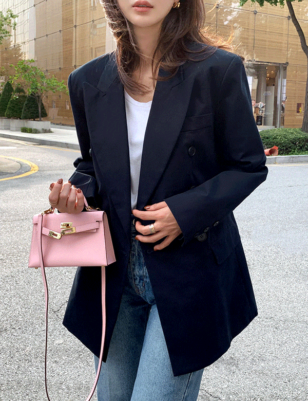 [단독제작40%특가]프리미엄퀄리티 입체라인 버튼 자켓