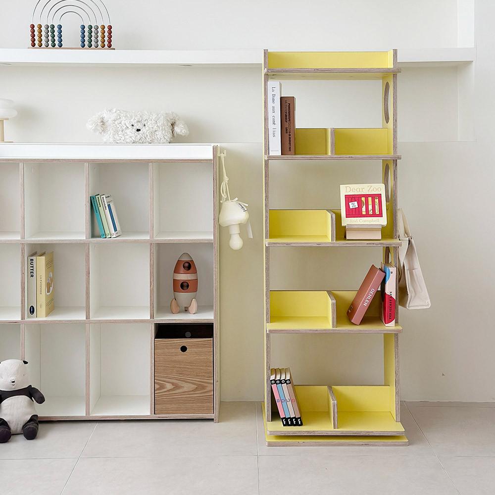 JD홈드레싱 4단 회전책장