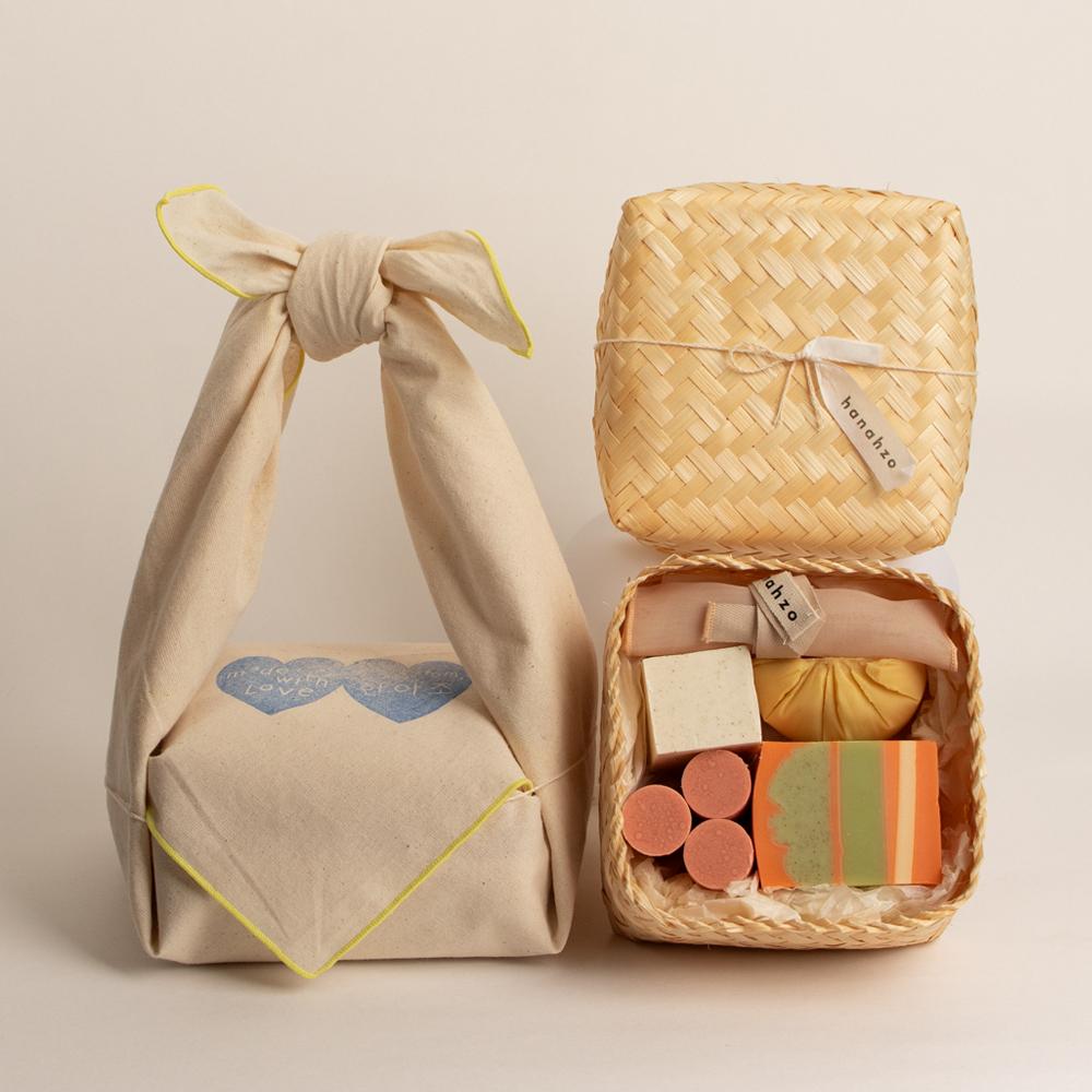 [보자기선물포장/풍성한 거품] 솝파우치 꾸러미