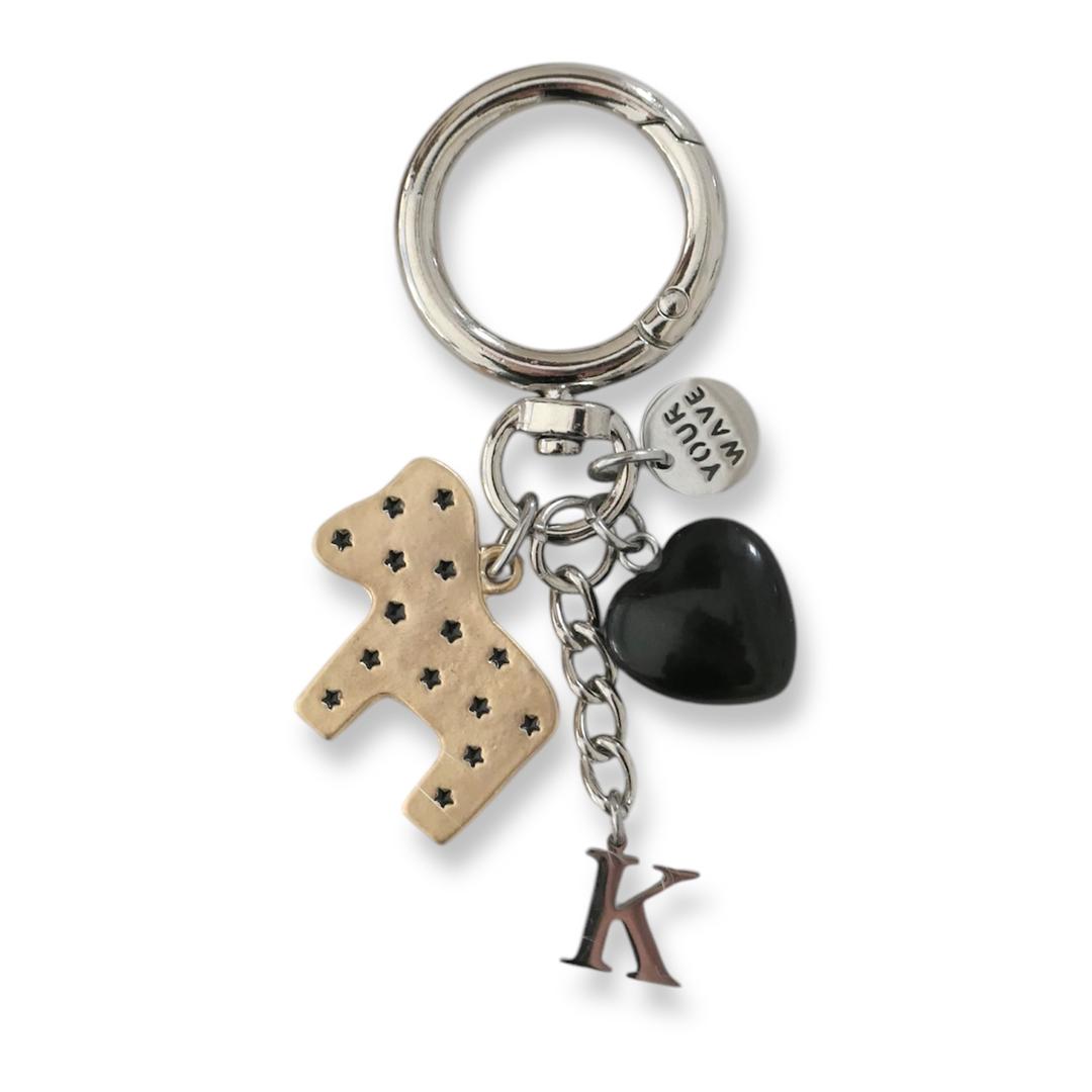 포니 하트 키링