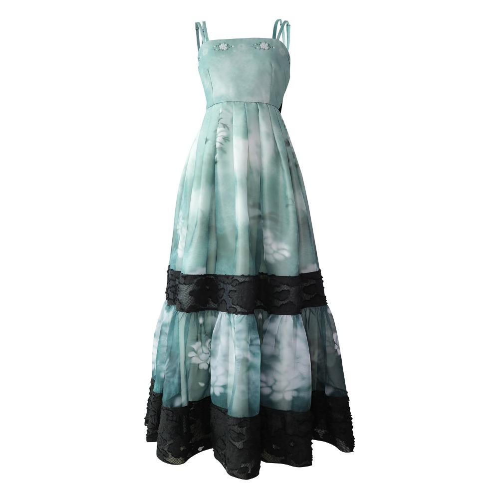 고려 청자 에움 한복드레스 맥시 [비색] 예약주문