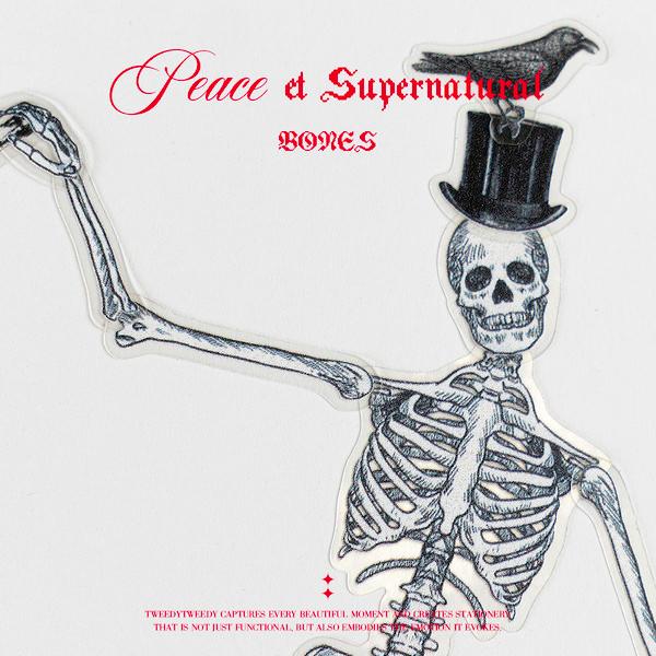 PEACE & SUPERNATURAL - BONES (씰스티커)