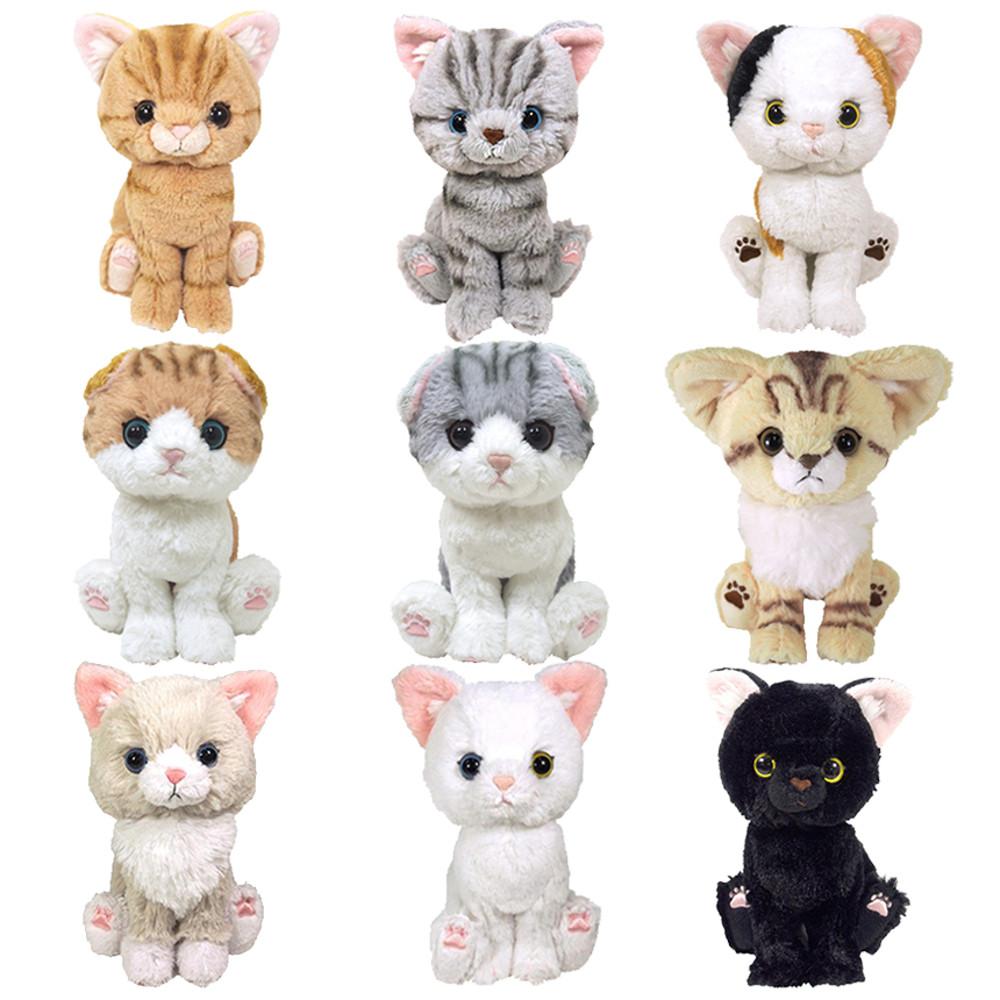 선레몬 키튼 아기고양이 인형 9종 스코티쉬폴드 검정고양이 오드아이