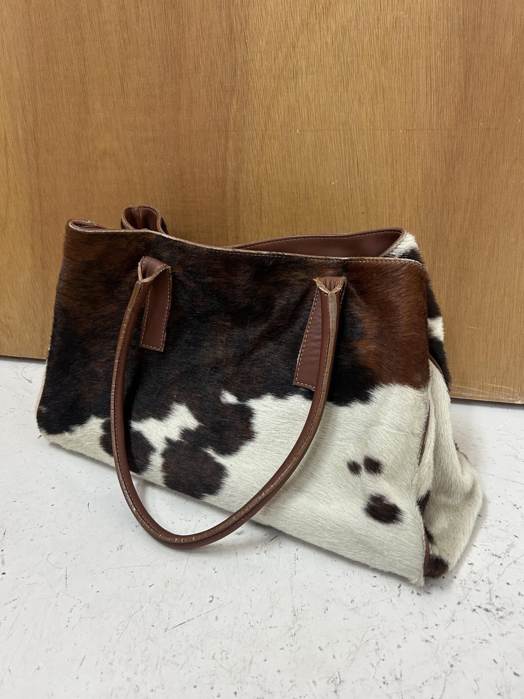 Luxury Haircalf Oversized Shoulder Bag