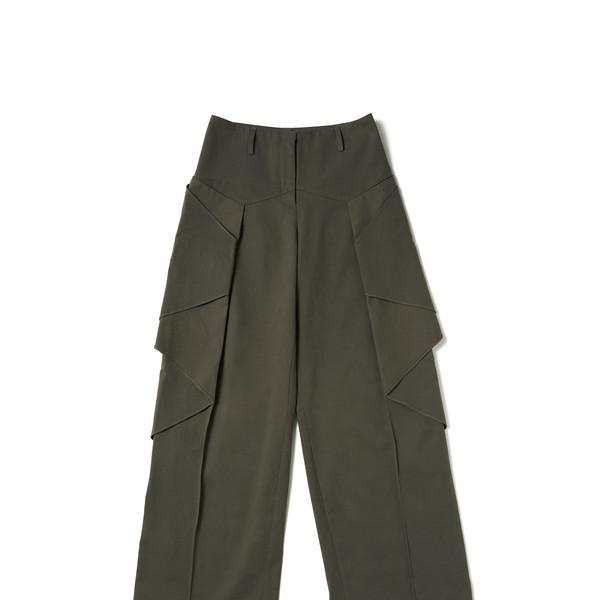 [당일 출고] ORIGAMI PANTS (KHAKI)