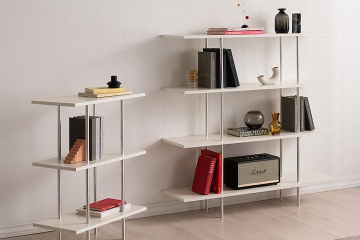 바우하우스 디스플레이 선반형 진열장 (3단 / 4단)