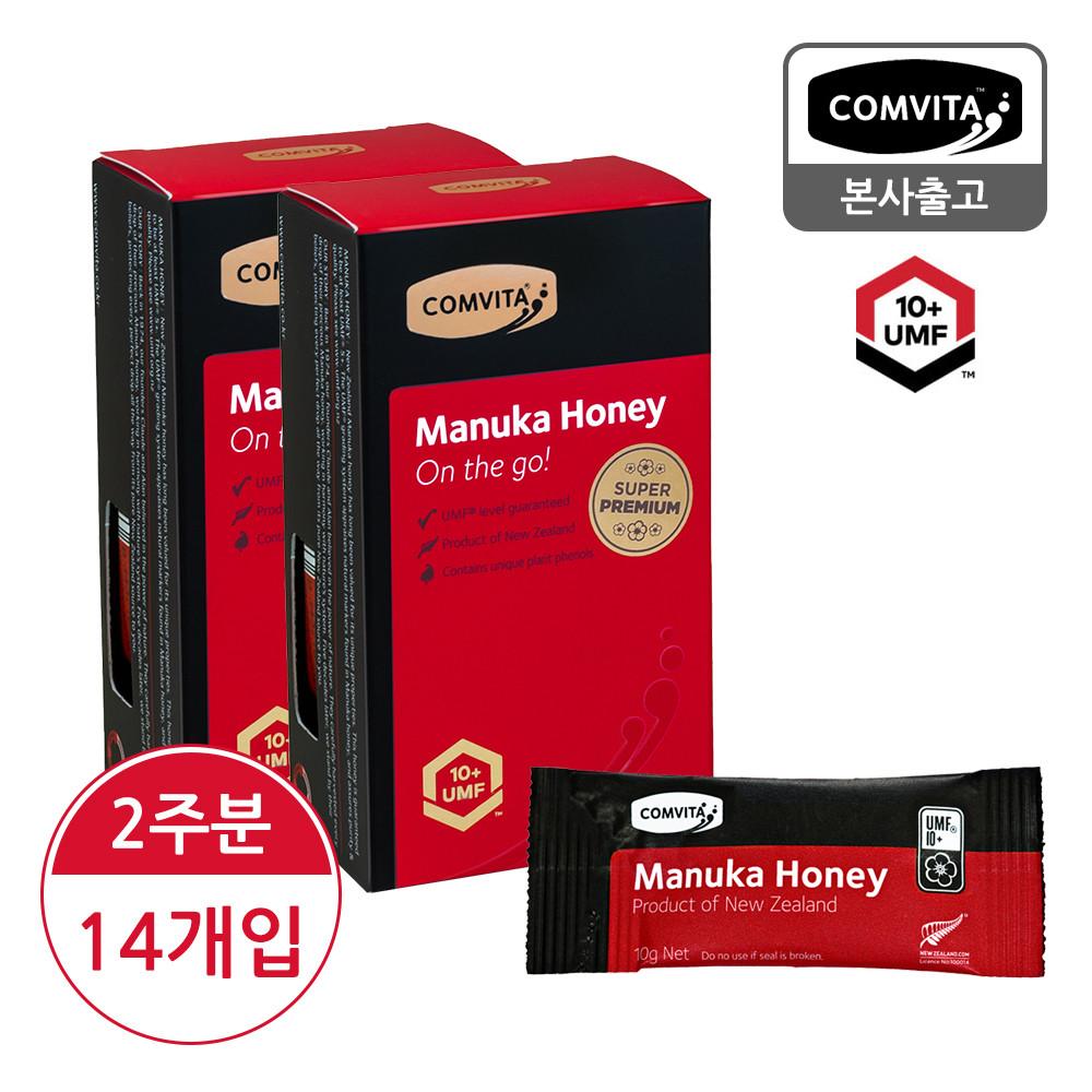 [이달의 찬스] 콤비타 UMF10+ 마누카 꿀스틱 사셰 7입 x 2박스 (2주일분)