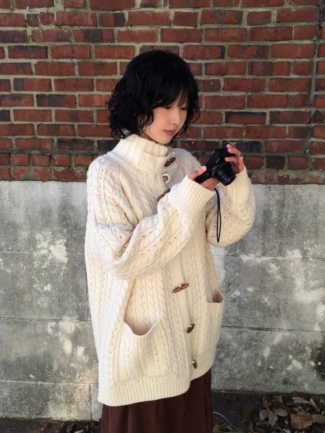 회렌 [주문폭주] 이솝 니트 가디건 (2color)