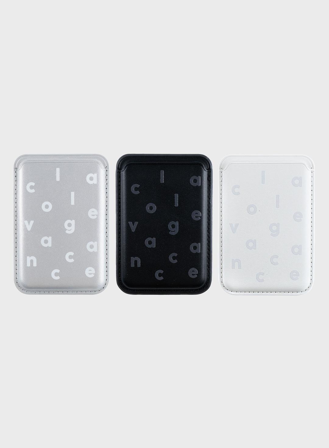 Logo Alphabet MagSafe Card Wallet (3type)