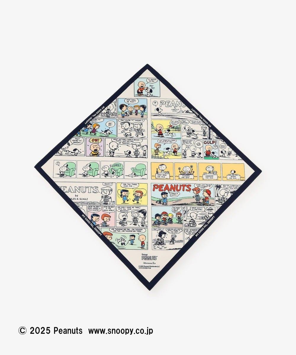 애프터눈 티 피너츠 스누피 면 반다나 손수건