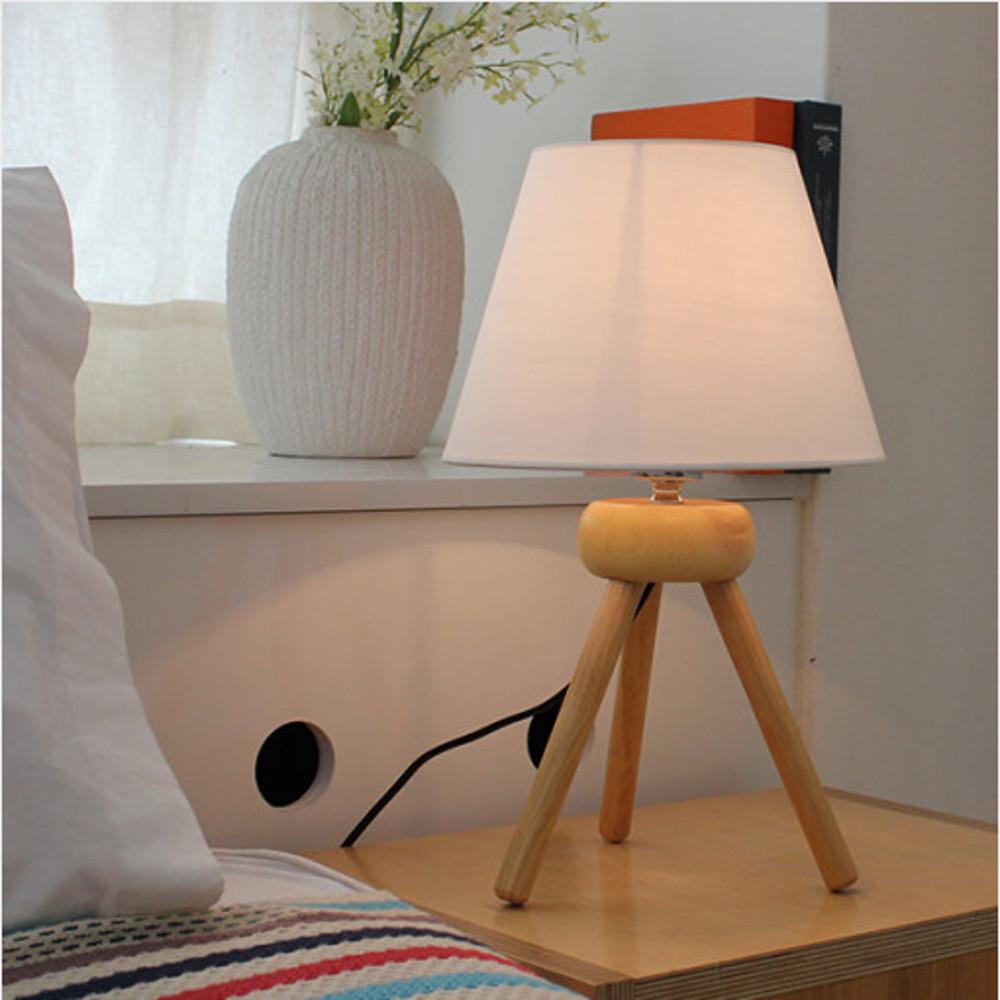 아이클 트라이팟 원목 단스탠드