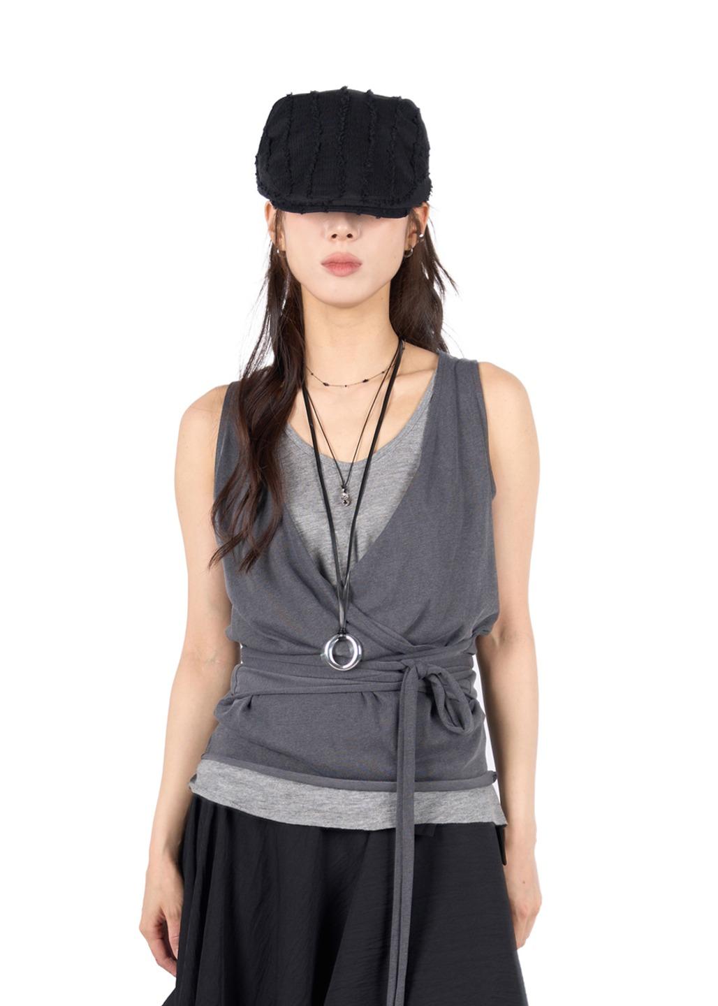 TIE WRAP SLEEVELESS
