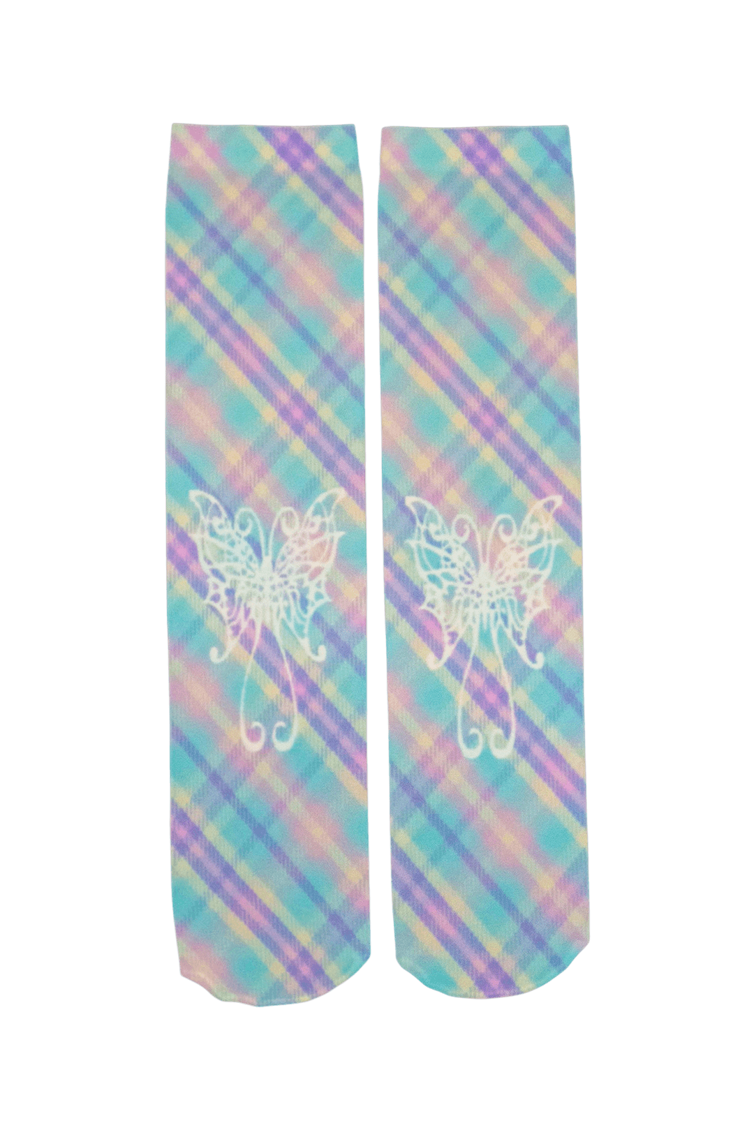 Butterfly Check Knee-High