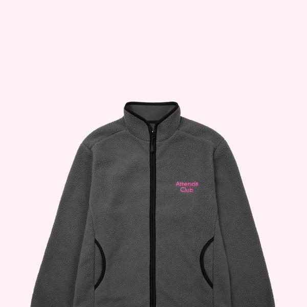 Attends fleece jacket (Gray)