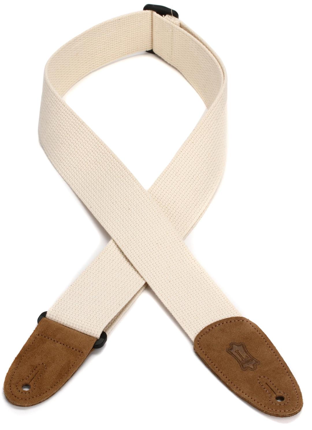 Levy's MC8 Cotton Guitar Strap - Natural
