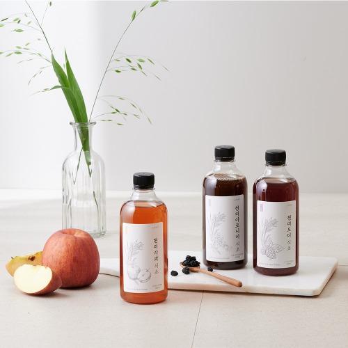 순희엄마식초 현미사과 천연발효 500ml 직접 만드는 자연식초