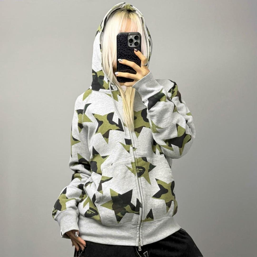 베이프 스타 BAPE OG STA 00s 카모 풀집업 스웻 후디 | 후루츠패밀리