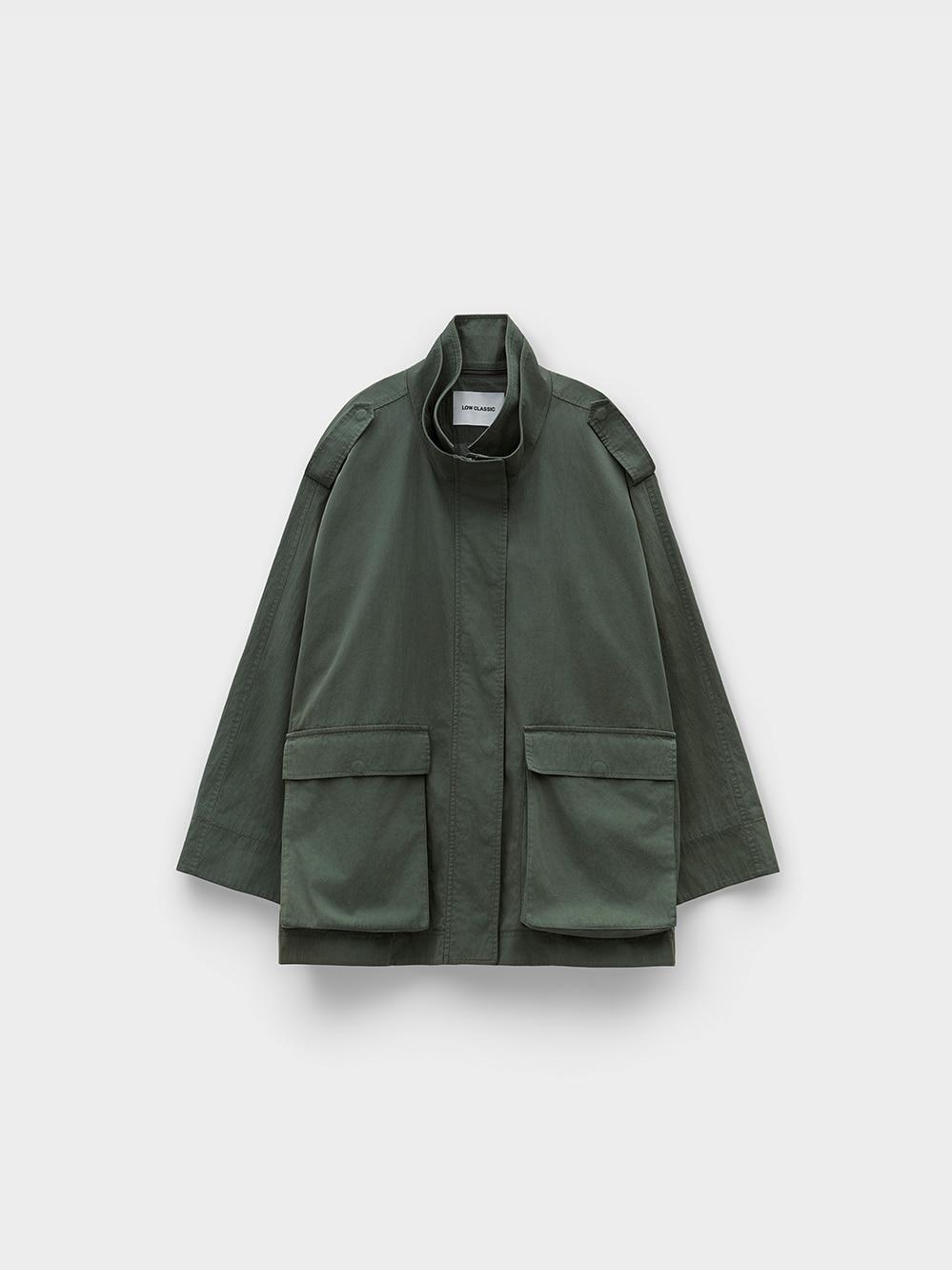Two Pocket Field Jacket_Khaki