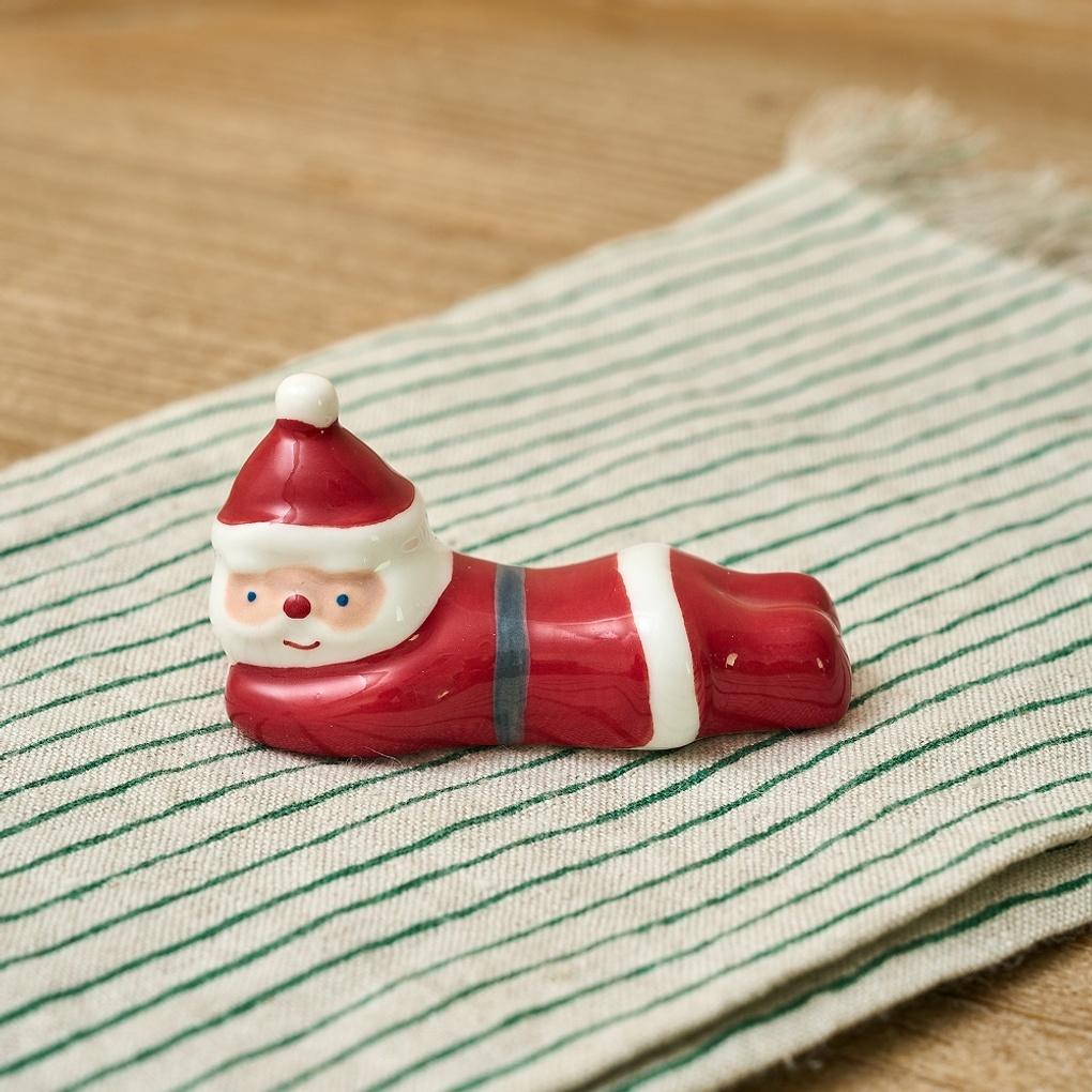 [띠배너 클릭][15%+1천원 쿠폰]홀리베어 눕눕 수저받침 산타_CA9125049