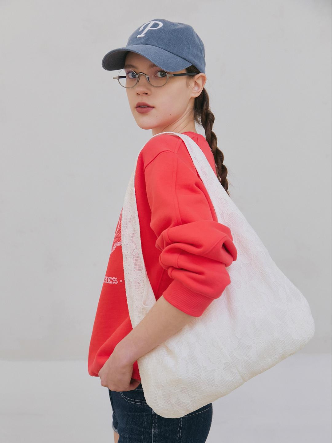 Floral Day Bag - Ivory