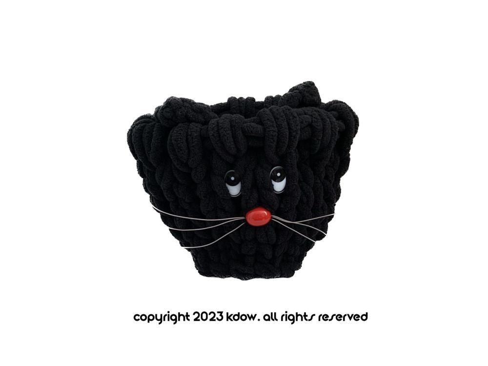 애니몰 보송보송 바구니 Animal Pluffy basket _Little Cat 2