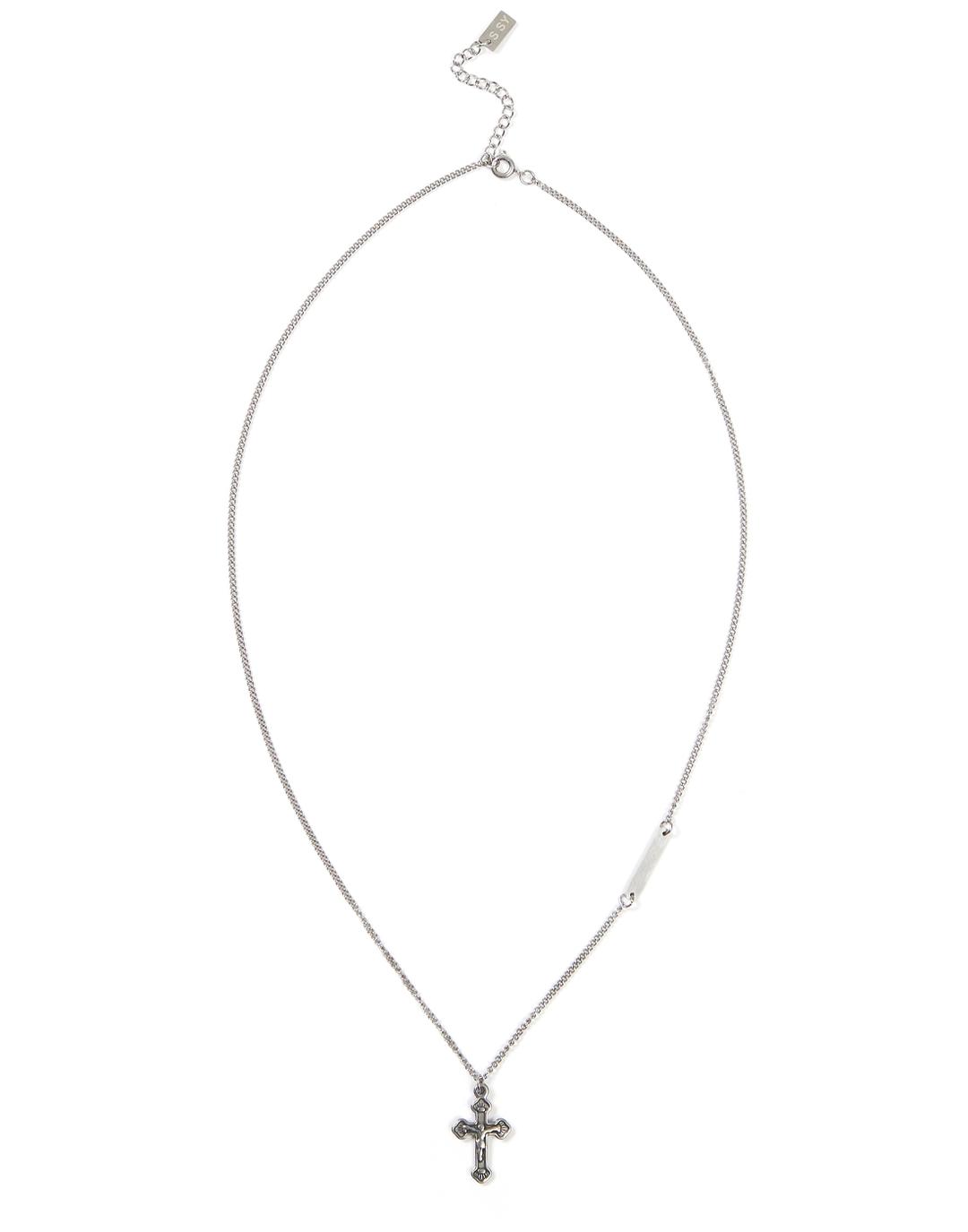 Byzantine Cross Pendant Necklace