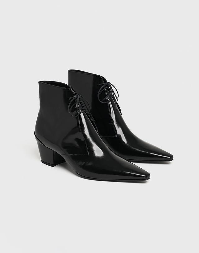 TARTU lace-up boots_box black