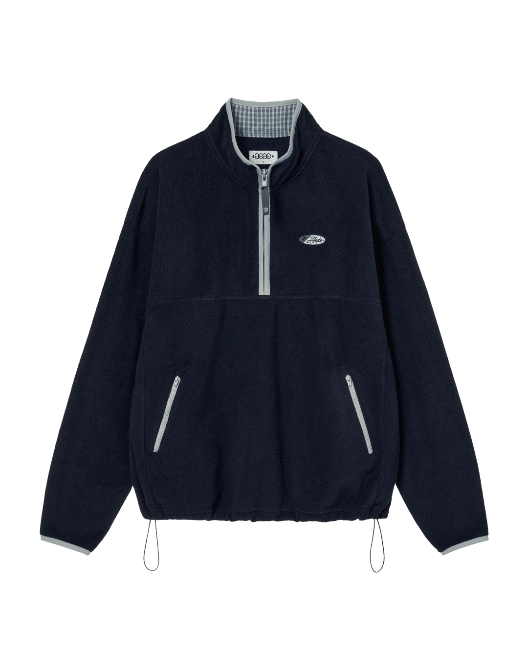 SYMBOL FLEECE ANORAK [NAVY]