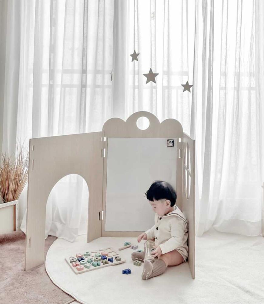 하이오즈 자작나무 원목 유아 아동  플레이하우스 보드